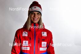 18.12.2020, Ramsau, Austria, (AUT): Daniela Haralambie (ROU) - FIS world cup ski jumping women, photoshooting, Ramsau (AUT). www.nordicfocus.com. © Reichert/NordicFocus. Every downloaded picture is fee-liable.