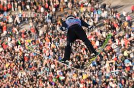 01.01.2020, Garmisch, Germany (GER): Keiichi Sato (JPN) - FIS world cup ski jumping, four hills tournament, individual HS142, Garmisch (GER). www.nordicfocus.com. © Tumashov/NordicFocus. Every downloaded picture is fee-liable.