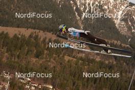 31.12.2019, Garmisch, Germany (GER): Tilen Bartol (SLO) - FIS world cup ski jumping, four hills tournament, training and qualification, Garmisch (GER). www.nordicfocus.com. © Tumashov/NordicFocus. Every downloaded picture is fee-liable.
