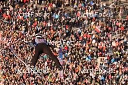 01.01.2020, Garmisch, Germany (GER): Daniel Andre Tande (NOR) - FIS world cup ski jumping, four hills tournament, individual HS142, Garmisch (GER). www.nordicfocus.com. © Tumashov/NordicFocus. Every downloaded picture is fee-liable.
