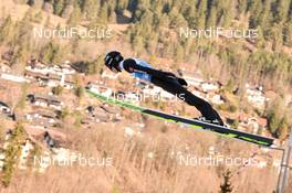 31.12.2019, Garmisch, Germany (GER): Kilian Maerkl (GER) - FIS world cup ski jumping, four hills tournament, training and qualification, Garmisch (GER). www.nordicfocus.com. © Tumashov/NordicFocus. Every downloaded picture is fee-liable.