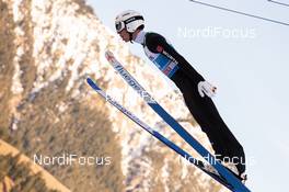 31.12.2019, Garmisch, Germany (GER): Luca Roth (GER) - FIS world cup ski jumping, four hills tournament, training and qualification, Garmisch (GER). www.nordicfocus.com. © Tumashov/NordicFocus. Every downloaded picture is fee-liable.