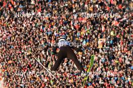 01.01.2020, Garmisch, Germany (GER): Robin Pedersen (NOR) - FIS world cup ski jumping, four hills tournament, individual HS142, Garmisch (GER). www.nordicfocus.com. © Tumashov/NordicFocus. Every downloaded picture is fee-liable.