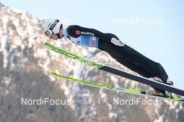 31.12.2019, Garmisch, Germany (GER): Martin Hamann (GER) - FIS world cup ski jumping, four hills tournament, training and qualification, Garmisch (GER). www.nordicfocus.com. © Tumashov/NordicFocus. Every downloaded picture is fee-liable.