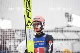 04.01.2020, Innsbruck, Austria (AUT): Karl Geiger (GER) - FIS world cup ski jumping, four hills tournament, individual HS128, Innsbruck (AUT). www.nordicfocus.com. © Tumshov/NordicFocus. Every downloaded picture is fee-liable.