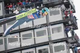 04.01.2020, Innsbruck, Austria (AUT): Michael Hayboeck (AUT) - FIS world cup ski jumping, four hills tournament, individual HS128, Innsbruck (AUT). www.nordicfocus.com. © Tumshov/NordicFocus. Every downloaded picture is fee-liable.