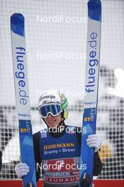 04.01.2020, Innsbruck, Austria (AUT): Timi Zajc (SLO) - FIS world cup ski jumping, four hills tournament, individual HS128, Innsbruck (AUT). www.nordicfocus.com. © Tumshov/NordicFocus. Every downloaded picture is fee-liable.