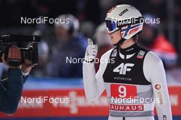 06.01.2020, Bischofshofen, Austria (AUT): Marius Lindvik (NOR) - FIS world cup ski jumping, four hills tournament, individual HS142, Bischofshofen (AUT). www.nordicfocus.com. © Tumashov/NordicFocus. Every downloaded picture is fee-liable.