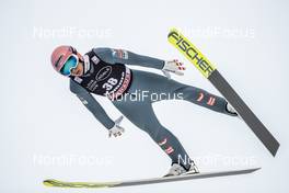 11.01.2020, Val di Fiemme, Italy (ITA): Daniel Huber (AUT) - FIS world cup ski jumping, individual HS135, Val di Fiemme (ITA). www.nordicfocus.com. © Modica/NordicFocus. Every downloaded picture is fee-liable.