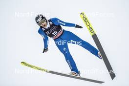 11.01.2020, Val di Fiemme, Italy (ITA): Gregor Deschwanden (SUI ) - FIS world cup ski jumping, individual HS135, Val di Fiemme (ITA). www.nordicfocus.com. © Modica/NordicFocus. Every downloaded picture is fee-liable.