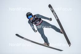 11.01.2020, Val di Fiemme, Italy (ITA): Sergey Tkachenko (CAZ) - FIS world cup ski jumping, individual HS135, Val di Fiemme (ITA). www.nordicfocus.com. © Modica/NordicFocus. Every downloaded picture is fee-liable.