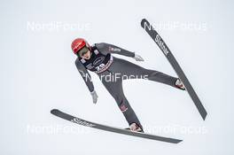 11.01.2020, Val di Fiemme, Italy (ITA): Constantin Schmid (GER) - FIS world cup ski jumping, individual HS135, Val di Fiemme (ITA). www.nordicfocus.com. © Modica/NordicFocus. Every downloaded picture is fee-liable.