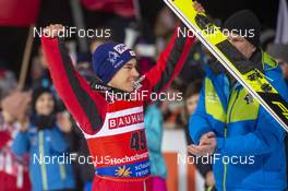 18.01.2020, Titisee-Neustadt, Germany (GER): Stefan Kraft (AUT) - FIS world cup ski jumping, individual HS142, Titisee-Neustadt (GER). www.nordicfocus.com. © Thibaut/NordicFocus. Every downloaded picture is fee-liable.