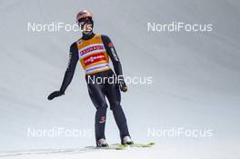18.01.2020, Titisee-Neustadt, Germany (GER): Karl Geiger (GER) - FIS world cup ski jumping, individual HS142, Titisee-Neustadt (GER). www.nordicfocus.com. © Thibaut/NordicFocus. Every downloaded picture is fee-liable.