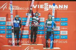 19.01.2020, Titisee-Neustadt, Germany (GER): Ryoyu Kobayashi (JPN), Dawid Kubacki (POL), Timi Zajc (SLO), (l-r) - FIS world cup ski jumping, individual HS142, Titisee-Neustadt (GER). www.nordicfocus.com. © Thibaut/NordicFocus. Every downloaded picture is fee-liable.