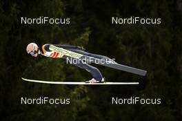 19.01.2020, Titisee-Neustadt, Germany (GER): Karl Geiger (GER) - FIS world cup ski jumping, individual HS142, Titisee-Neustadt (GER). www.nordicfocus.com. © Thibaut/NordicFocus. Every downloaded picture is fee-liable.