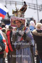 15.02.2020, Tauplitz/Bad Mitterndorf, Austria (AUT): Feature: Event (Feature), Fans - FIS world cup ski flying, individual HS235, Tauplitz/Bad Mitterndorf (AUT). www.nordicfocus.com. © Tumashov/NordicFocus. Every downloaded picture is fee-liable.