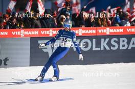 15.02.2020, Tauplitz/Bad Mitterndorf, Austria (AUT): Timi Zajc (SLO) - FIS world cup ski flying, individual HS235, Tauplitz/Bad Mitterndorf (AUT). www.nordicfocus.com. © Tumashov/NordicFocus. Every downloaded picture is fee-liable.