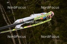 15.02.2020, Tauplitz/Bad Mitterndorf, Austria (AUT): Stefan Kraft (AUT) - FIS world cup ski flying, individual HS235, Tauplitz/Bad Mitterndorf (AUT). www.nordicfocus.com. © Tumashov/NordicFocus. Every downloaded picture is fee-liable.