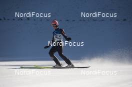 15.02.2020, Tauplitz/Bad Mitterndorf, Austria (AUT): Karl Geiger (GER) - FIS world cup ski flying, individual HS235, Tauplitz/Bad Mitterndorf (AUT). www.nordicfocus.com. © Tumashov/NordicFocus. Every downloaded picture is fee-liable.