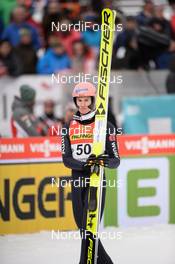 16.02.2020, Tauplitz/Bad Mitterndorf, Austria (AUT): Karl Geiger (GER) - FIS world cup ski flying, individual HS235, Tauplitz/Bad Mitterndorf (AUT). www.nordicfocus.com. © Tumashov/NordicFocus. Every downloaded picture is fee-liable.