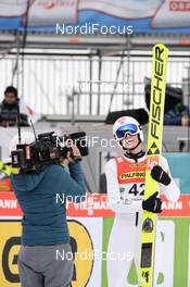 16.02.2020, Tauplitz/Bad Mitterndorf, Austria (AUT): Robin Pedersen (NOR) - FIS world cup ski flying, individual HS235, Tauplitz/Bad Mitterndorf (AUT). www.nordicfocus.com. © Tumashov/NordicFocus. Every downloaded picture is fee-liable.