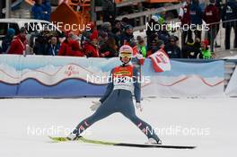 16.02.2020, Tauplitz/Bad Mitterndorf, Austria (AUT): Daniel Huber (AUT) - FIS world cup ski flying, individual HS235, Tauplitz/Bad Mitterndorf (AUT). www.nordicfocus.com. © Tumashov/NordicFocus. Every downloaded picture is fee-liable.