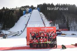 16.02.2020, Tauplitz/Bad Mitterndorf, Austria (AUT): Stefan Kraft (AUT) - FIS world cup ski flying, individual HS235, Tauplitz/Bad Mitterndorf (AUT). www.nordicfocus.com. © Tumashov/NordicFocus. Every downloaded picture is fee-liable.