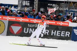 16.02.2020, Tauplitz/Bad Mitterndorf, Austria (AUT): Stefan Huber (AUT) - FIS world cup ski flying, individual HS235, Tauplitz/Bad Mitterndorf (AUT). www.nordicfocus.com. © Tumashov/NordicFocus. Every downloaded picture is fee-liable.