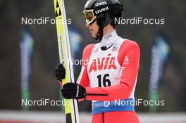 21.02.2020, Rasnov, Romania (ROU): Gregor Deschwanden (SUI) - FIS world cup ski jumping, individual HS97, Rasnov (ROU). www.nordicfocus.com. © Tumashov/NordicFocus. Every downloaded picture is fee-liable.