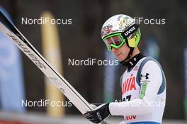 21.02.2020, Rasnov, Romania (ROU): Rok Justin (SLO) - FIS world cup ski jumping, individual HS97, Rasnov (ROU). www.nordicfocus.com. © Tumashov/NordicFocus. Every downloaded picture is fee-liable.