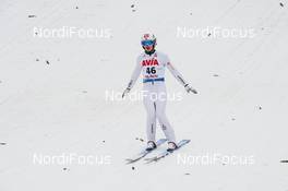 21.02.2020, Rasnov, Romania (ROU): Marius Lindvik (NOR) - FIS world cup ski jumping, individual HS97, Rasnov (ROU). www.nordicfocus.com. © Tumashov/NordicFocus. Every downloaded picture is fee-liable.