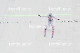 21.02.2020, Rasnov, Romania (ROU): Daniel Andre Tande (NOR) - FIS world cup ski jumping, individual HS97, Rasnov (ROU). www.nordicfocus.com. © Tumashov/NordicFocus. Every downloaded picture is fee-liable.