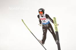 21.02.2020, Rasnov, Romania (ROU): Dominik Peter (SUI) - FIS world cup ski jumping, individual HS97, Rasnov (ROU). www.nordicfocus.com. © Tumashov/NordicFocus. Every downloaded picture is fee-liable.