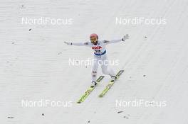 21.02.2020, Rasnov, Romania (ROU): Daniel Huber (AUT) - FIS world cup ski jumping, individual HS97, Rasnov (ROU). www.nordicfocus.com. © Tumashov/NordicFocus. Every downloaded picture is fee-liable.