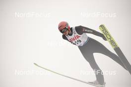 21.02.2020, Rasnov, Romania (ROU): Karl Geiger (GER) - FIS world cup ski jumping, individual HS97, Rasnov (ROU). www.nordicfocus.com. © Tumashov/NordicFocus. Every downloaded picture is fee-liable.