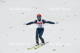 21.02.2020, Rasnov, Romania (ROU): Philipp Aschenwald (AUT) - FIS world cup ski jumping, individual HS97, Rasnov (ROU). www.nordicfocus.com. © Tumashov/NordicFocus. Every downloaded picture is fee-liable.