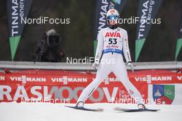 22.02.2020, Rasnov, Romania (ROU): Marius Lindvik (NOR) - FIS world cup ski jumping, individual HS97, Rasnov (ROU). www.nordicfocus.com. © Tumashov/NordicFocus. Every downloaded picture is fee-liable.
