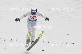 22.02.2020, Rasnov, Romania (ROU): Peter Prevc (SLO) - FIS world cup ski jumping, individual HS97, Rasnov (ROU). www.nordicfocus.com. © Tumashov/NordicFocus. Every downloaded picture is fee-liable.