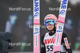 22.02.2020, Rasnov, Romania (ROU): Dawid Kubacki (POL) - FIS world cup ski jumping, individual HS97, Rasnov (ROU). www.nordicfocus.com. © Tumashov/NordicFocus. Every downloaded picture is fee-liable.