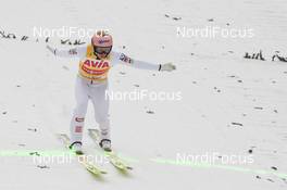 22.02.2020, Rasnov, Romania (ROU): Stefan Kraft (AUT) - FIS world cup ski jumping, individual HS97, Rasnov (ROU). www.nordicfocus.com. © Tumashov/NordicFocus. Every downloaded picture is fee-liable.