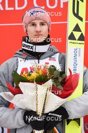 22.02.2020, Rasnov, Romania (ROU): Karl Geiger (GER) - FIS world cup ski jumping, individual HS97, Rasnov (ROU). www.nordicfocus.com. © Tumashov/NordicFocus. Every downloaded picture is fee-liable.
