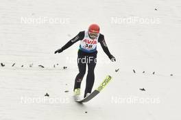 22.02.2020, Rasnov, Romania (ROU): Markus Eisenbichler (GER) - FIS world cup ski jumping, individual HS97, Rasnov (ROU). www.nordicfocus.com. © Tumashov/NordicFocus. Every downloaded picture is fee-liable.