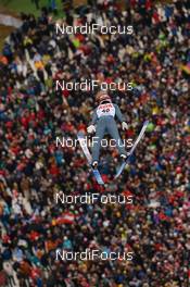 22.02.2020, Rasnov, Romania (ROU): Jan Hoerl (AUT) - FIS world cup ski jumping, individual HS97, Rasnov (ROU). www.nordicfocus.com. © Tumashov/NordicFocus. Every downloaded picture is fee-liable.