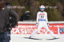 20.02.2020, Rasnov, Romania (ROU): Marius Lindvik (NOR) - FIS world cup ski jumping, training, Rasnov (ROU). www.nordicfocus.com. © Tumashov/NordicFocus. Every downloaded picture is fee-liable.