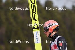 20.02.2020, Rasnov, Romania (ROU): Karl Geiger (GER) - FIS world cup ski jumping, training, Rasnov (ROU). www.nordicfocus.com. © Tumashov/NordicFocus. Every downloaded picture is fee-liable.