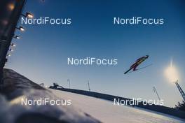 28.02.2020, Lahti, Finland (FIN): Killian Peier (SUI) - FIS world cup ski jumping, individual HS130, Lahti (FIN). www.nordicfocus.com. © Modica/NordicFocus. Every downloaded picture is fee-liable.