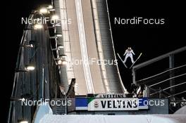28.02.2020, Lahti, Finland (FIN): Stefan Kraft (AUT) - FIS world cup ski jumping, individual HS130, Lahti (FIN). www.nordicfocus.com. © Modica/NordicFocus. Every downloaded picture is fee-liable.