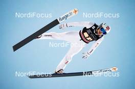 29.02.2020, Lahti, Finland (FIN): Marius Lindvik (NOR) - FIS world cup ski jumping, team HS130, Lahti (FIN). www.nordicfocus.com. © Modica/NordicFocus. Every downloaded picture is fee-liable.