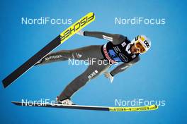 29.02.2020, Lahti, Finland (FIN): Killian Peier (SUI) - FIS world cup ski jumping, team HS130, Lahti (FIN). www.nordicfocus.com. © Modica/NordicFocus. Every downloaded picture is fee-liable.